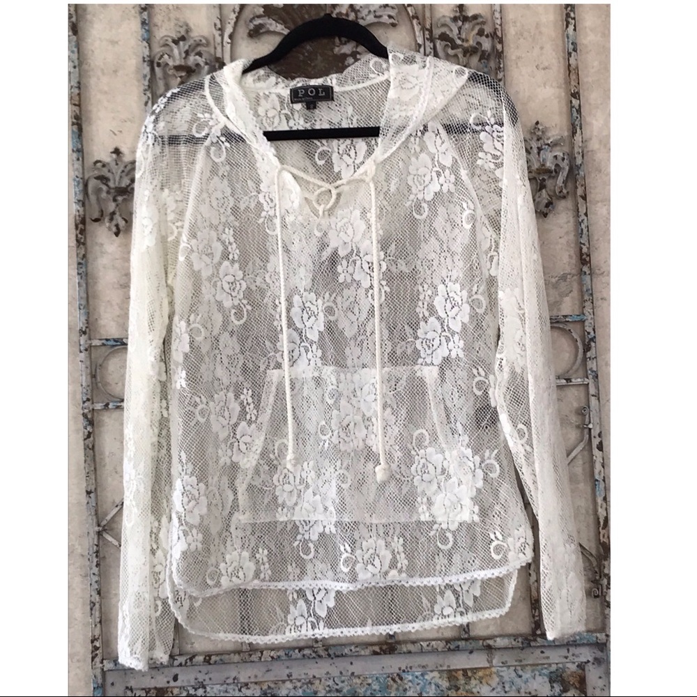 FINAL!🔥Sheer floral hoodie! 😎